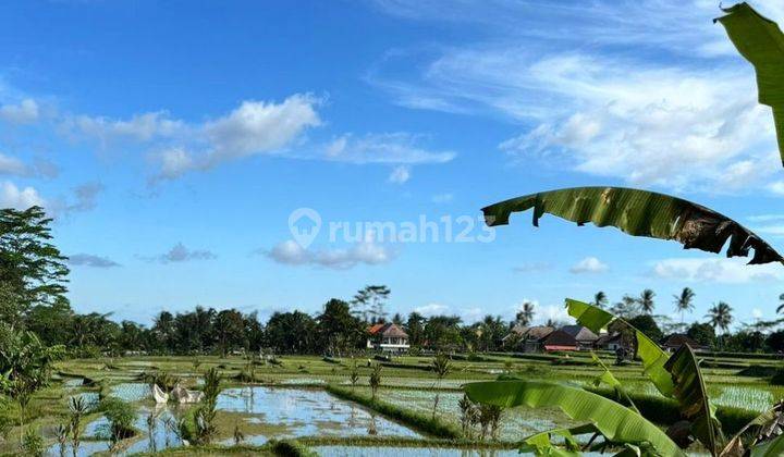 LAND WITH A VERY BEAUTIFUL VIEW IN THE KELIKI VILLA AREA, UBUD - BALI 2