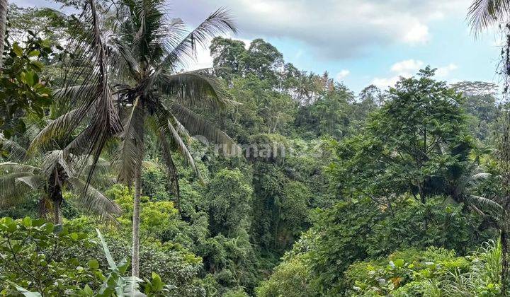 Lahan Dengan View Bagus Di Keliki, Ubud Riverside - Bali 1