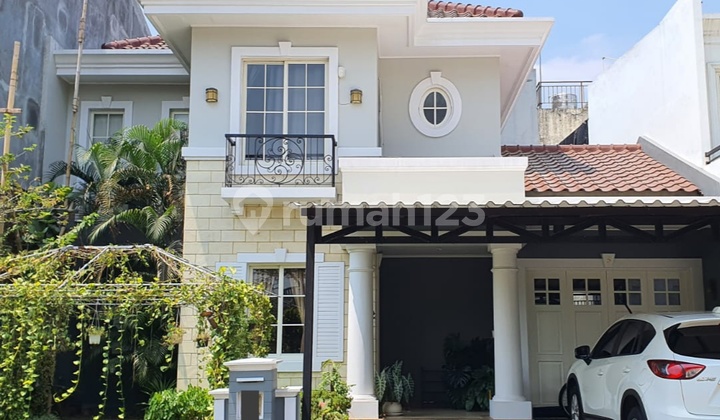 Rumah Cantik Furnished SHM di Cluster Narada, Alam Sutera, Tangerang , Lokasi Bagus