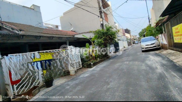 OLD HOUSE LAND CALCULATION IN KELAPA GADING NORTH JAKARTA