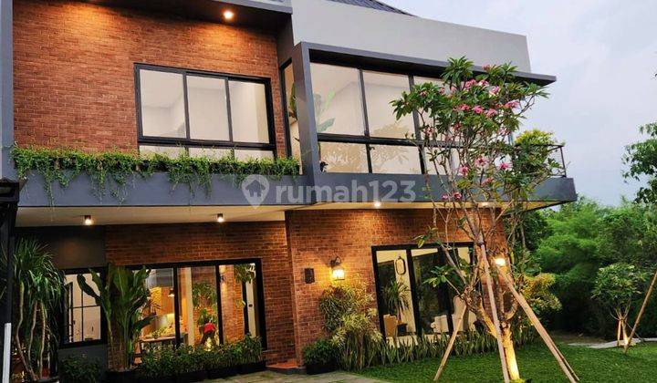 Dijual Rumah Corner Samping Taman Di Delatinos Bsd City 1