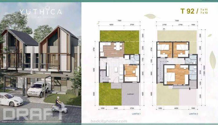 Rumah Yuthica , Siap Huni , Bsd City , Tangerang Selatan 2