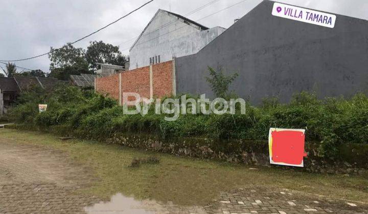 Tanah 1 kavling dijual di perumahan villa Tamara 1