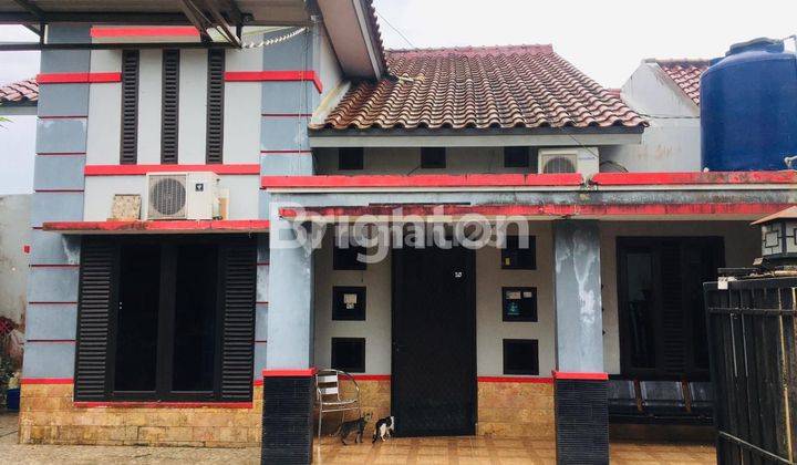 Rumah 1 lantai setengah dijual di perumahan pondok surya 2