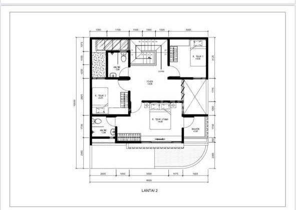 Rumah Kiwi Dalam Cluster Brand New Siap Huni Graha Bintaro  2