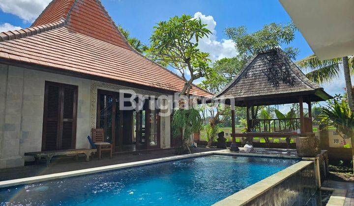 2 STORY VILLA WITH RICE VIEW IN UBUD 1