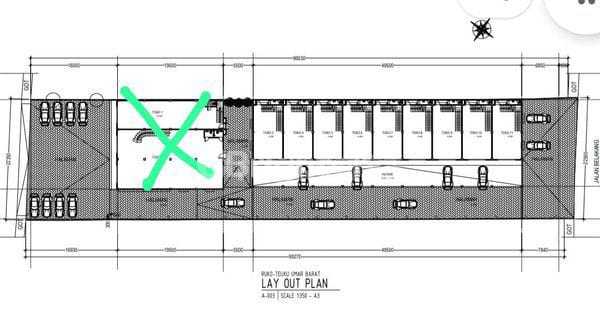 Ruko Strategis Teuku Umar, 193.5M²