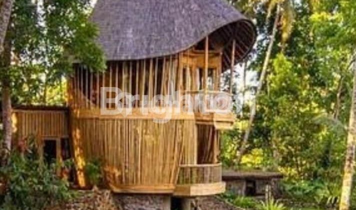 EXCLUSIVE BAMBOO ARCHITECTURE VILLA LONG LEASE IN THE MIDDLE OF THE BEAUTIFUL NATURE OF BALI, TABANAN LOCATION