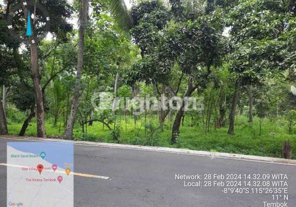 Tanah Pinggir Jalan Raya Pantura Dekat Pantai