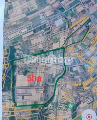 Premium 5 Hectare Land with Lake Buyan View at 1000 Meters Above Sea Level, Fertile Land for Agriculture