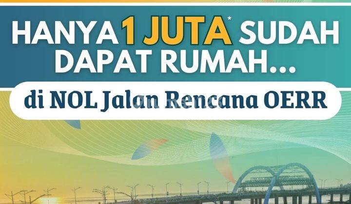 Rumah Dijual Murah Baru di Anvaya Juanda Sedati Sidoarjo Dekat Bandara, Oerr Merr 2