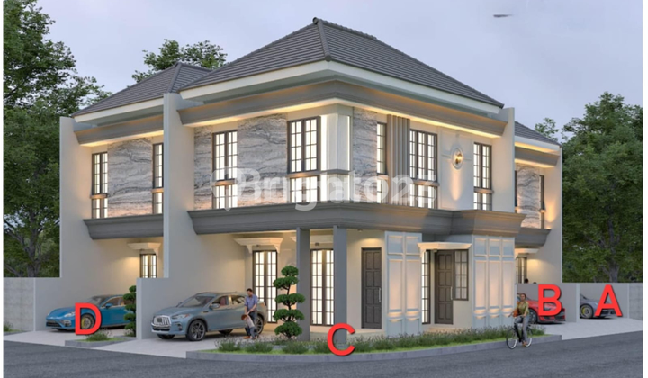 Rumah Baru 2 Lantai Modern Minimalis di Wiyung Surabaya Barat - Hanya 1,5 M-An!