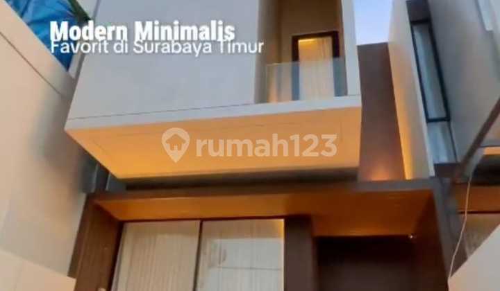 Dijual Rumah Baru Full Furnish Estetik Premium di Dharmahusada Surabaya Timur Hanya 2,95 M - Lokasi Strategis Tengah Kota Dekat Manyar, Kertajaya, Wisma Permai, Pakuwon City, Klampis