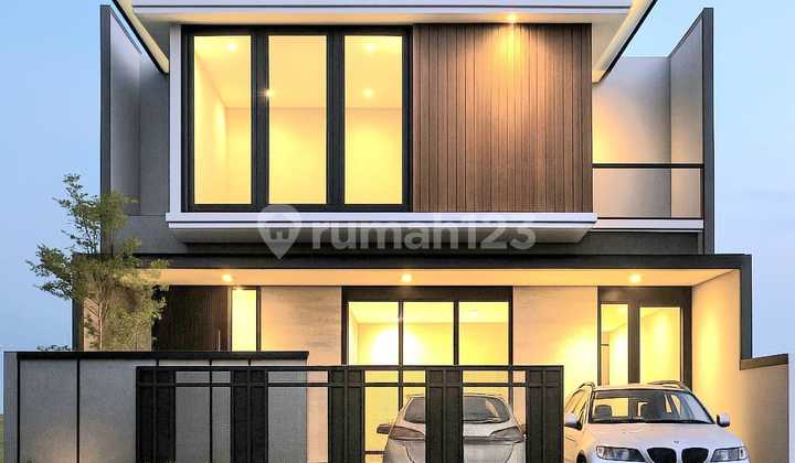 FOR SALE NEW 2-STORY LUXURY HOUSE 10X16 4 BEDROOMS IN SUROTEJO ROW 3-CAR STREET ONLY 4M - NEAR MULYOSARI, PAKUWON CITY, BABATAN BEACH, KENJERAN, DHARMAHUSADA, WISMA PERMAI, LEBAK, SUKOLILO AND SURROUNDING AREAS 1