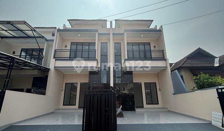 Cheap New 2-Story House with 4 AC Bonus in Villa Melati Mas.