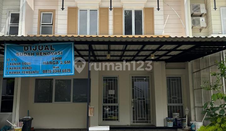 Murah Rumah 2 Lantai Terenovasi SHM di Hylands Greenwich Bsd