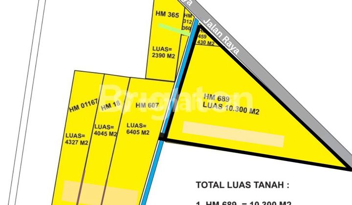 TANAH UNTUK PABRIK / GUDANG STRATEGIS DEKAT TOL KRAPYAK & KALIWUNGU 2