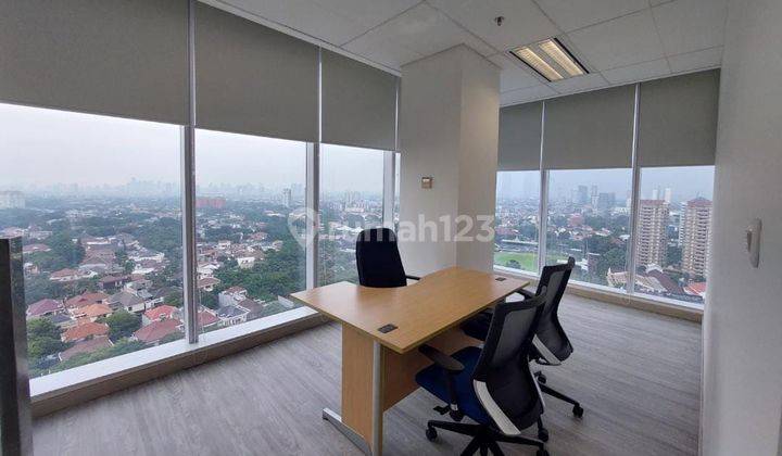 Sewa Ruang Kantor Furnished di Palma Tower Area Kebayoran Lama Jakarta Selatan 1