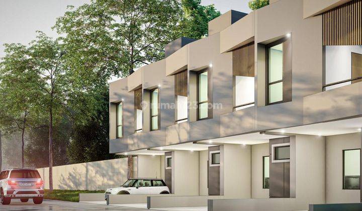 Rumah Cluster Rooftop diCijantung Smarthome dekat Kopasus SHM 2