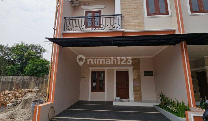 Rumah Townhouse 2 Lt+Rooftop Smartkeylock Rambutan akses tol JOOR 1