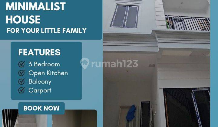 Dijual Rumah Cluster Minimalis Compact Strategis Ragunan Jaksel 2