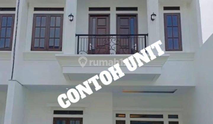 Dijual Rumah Cluster cm -+500 meter ke St. KRL Lenteng Agung KPR 1