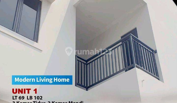 Dijual Rumah Baru Ready 2 Lantai LT 69m² Cijantung Pasar Rebo 1