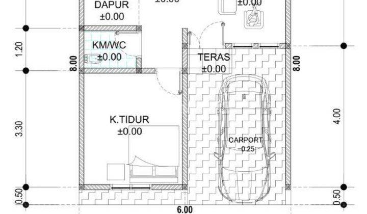 Dijual Rumah Cluster Modern Classic 2,5 Lantai Rooftop Condet Kpr 2