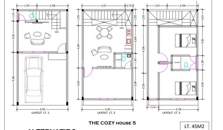 Dijual Aparthouse Bisa Costom 2/3 Lt Tb Simatupang Pasar Minggu  2