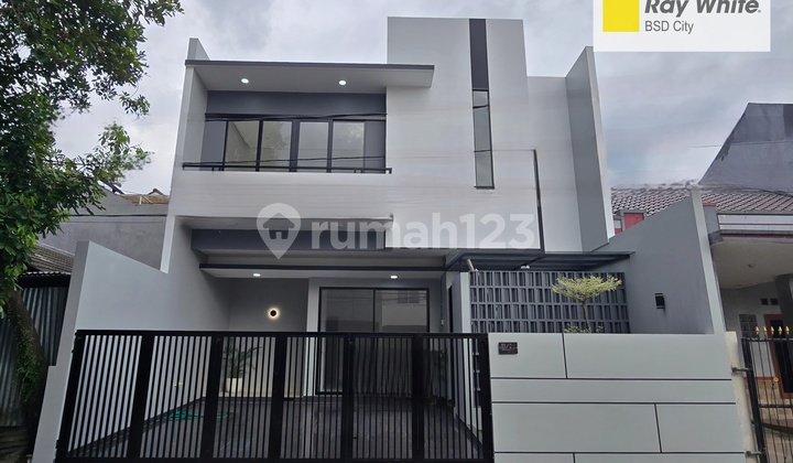 New House in Nusa Loka BSD City, near Santa Ursula