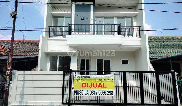 Rumah Griya Loka BSD gaya Classic Brand New, dekat Pasar Modern 1