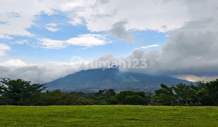 Plot with Spectacular Views at Rancamaya Golf Estate Bogor!