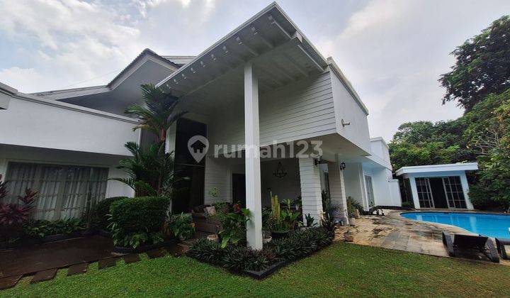 For Sale Rumah Luxurious Tropical European Di Pejaten Barat Jakarta Selatan  1