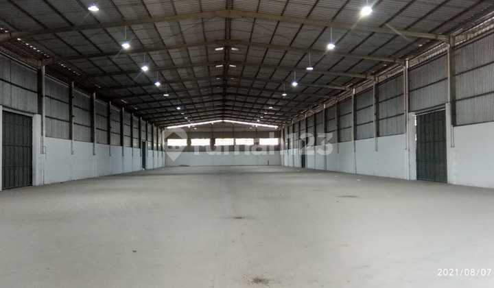 Disewakan Gudang Akses Kontainer Luas 2016M di Bantar Gebang Narogong Bekasi