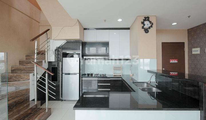 Dijual Penthouse Mewah Dibawah Njop Furnish Apartemen Sunter Park View Jakarta Utara