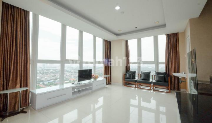 Dijual Penthouse Mewah Dibawah Njop Furnish Apartemen Sunter Park View Jakarta Utara