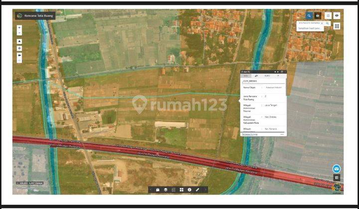 Tanah Di Kedawung, Brebes Jawa Tengah SHM 86000.0 m² 2