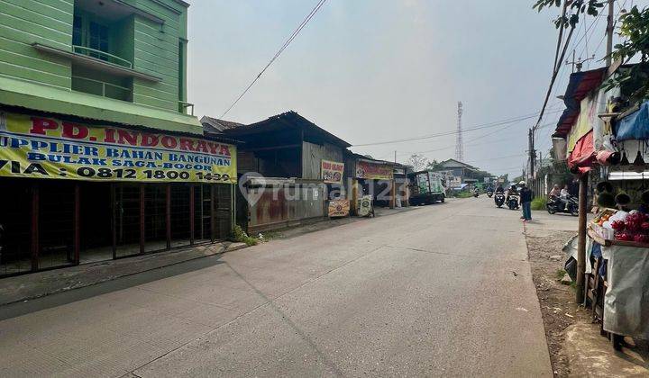 Ruko 2 Gandeng Pinggir Jalan Pahlawan Ciseeng 77.0 M² Shm  2