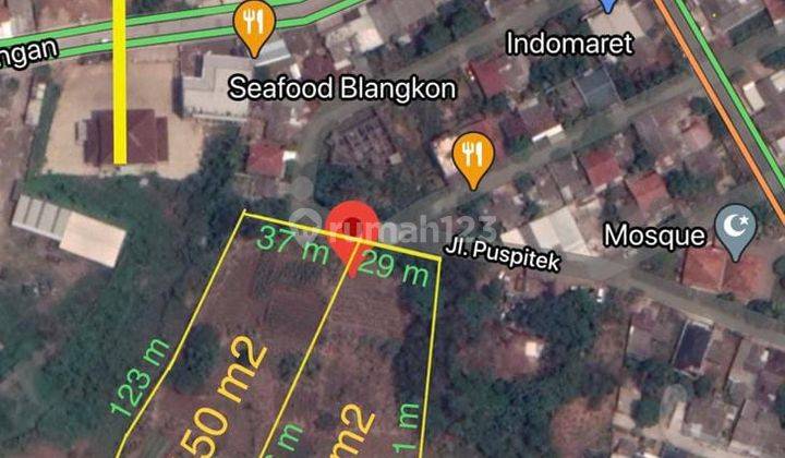 Tanah Bagus Strategis di Dekat KANTOR KECAMATAN PAGEDANGAN (dekat gerbang pintu toll Aeon mall)  , Pagedangan 10856 Squaremeter SHM - Sertifikat Hak Milik 2