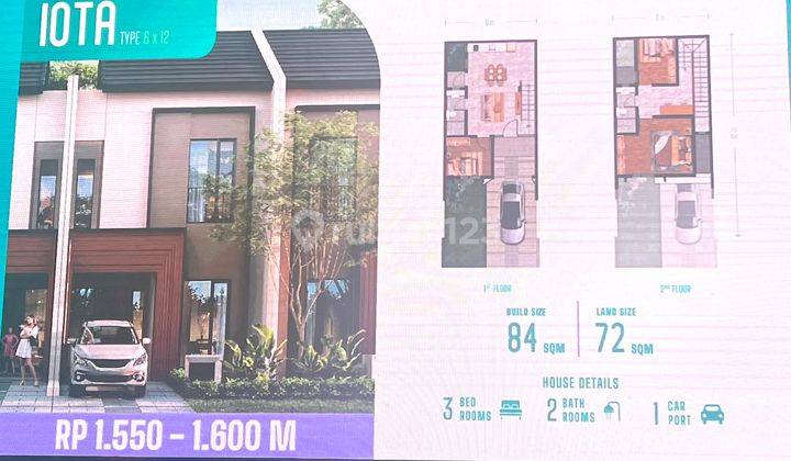 Di Jual Rumah Baru Sutera Vola, Alam Sutera Ppjb 60 M2 2