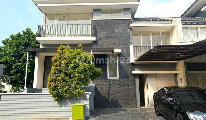 Rumah Hoek Dibawah Harga Pasar di RESIDENCE ONE, BSD CITY, BSD Residence One SHM - Sertifikat Hak Milik Bagus Unfurnished 1