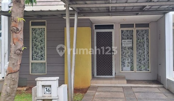 For Rent: Suvarna Sutera House Tangerang 102 M2 Freehold Title