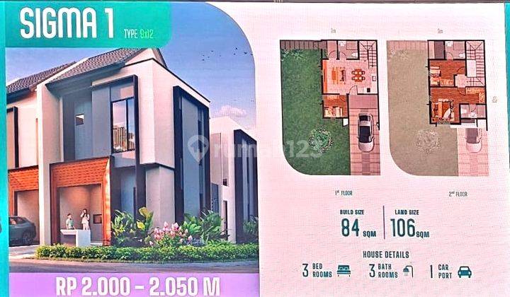 Rumah Baru Sutera Vola Alam Sutera 106 M2 Ppjb 1