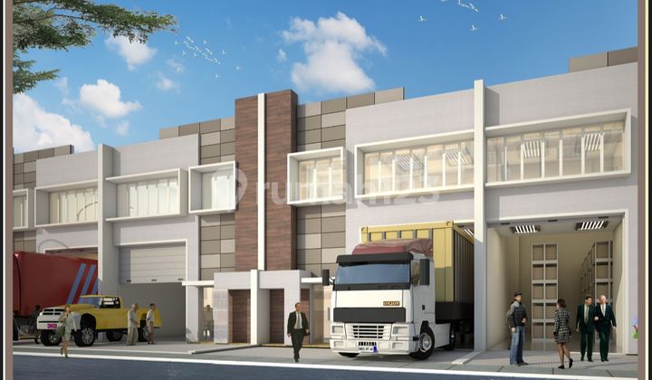 Gudang Plus Kantor 2 Lantai Tangerang M Toha 261.0 m² HGB Unfurnished