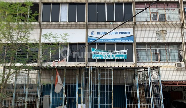 Ruko Gandeng Strategis Kapuk Raya Kamal Muara 128m2 Jakarta Utara Shm
