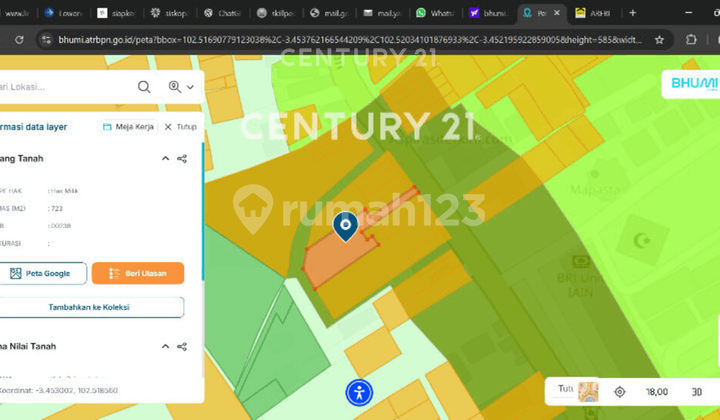 Tanah Strategis Pinggir Jalan untuk Tempat Usaha dan Rumah S9336