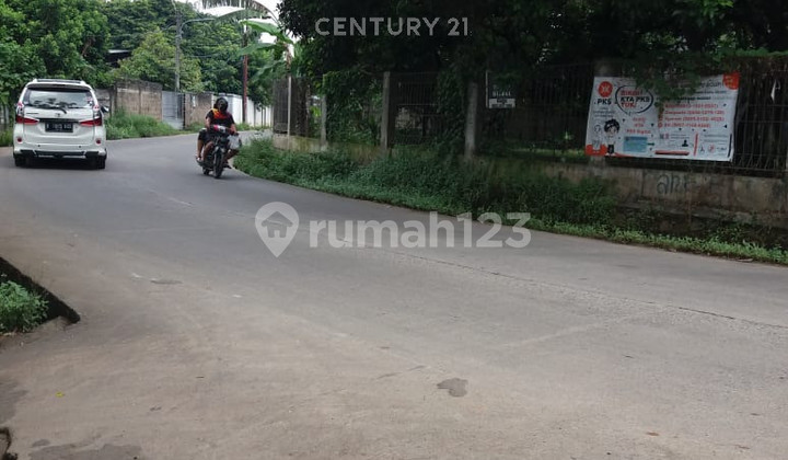 Strategic Land in Front of a Wide Road in Kp Babakan Mustikasari S8729