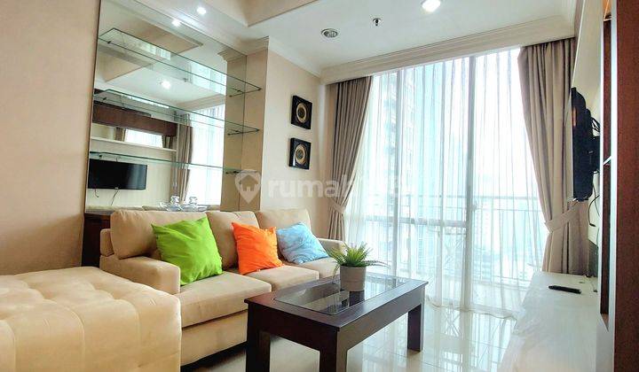 Bagus Ada Balkon Denpasar Residences Kuningan Jakarta 2br+1  2