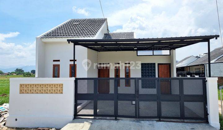 Jual rumah minimalis modern bebas banjir dibandung 1