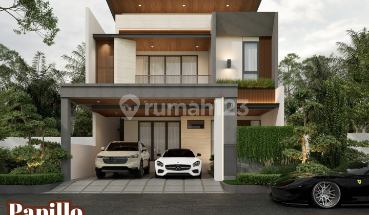 Dijual Rumah Brand New Semi Furnish Di Bsd Dkt Stasiun Rawabuntu